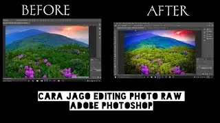 Cara Jago Maen CAMERA RAW PHOTOSHOP | How To Use CAMERA RAW EFFECT IN PHOTOSHOP