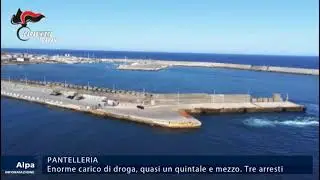 Tre arresti e quasi un quintale e mezzo di hascisc. Mai tanta droga Pantelleria