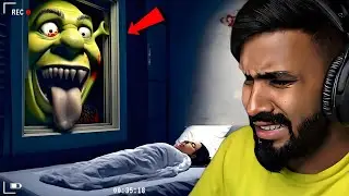 DO NOT LOOK OUTSIDE YOUR WINDOW AT 3 AM | SHREKS HOTEL HORROR GAMEPLAY - TECHNO GAMERZ 