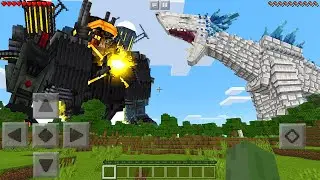 I Found SHIMO vs G-MAN TOILET in Minecraft Pocket Edition...