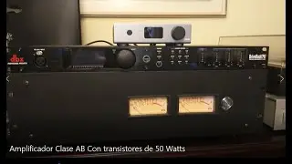 Amplificador Clase AB Con transistores de 50 Watts par mjl21193 y mjl21194