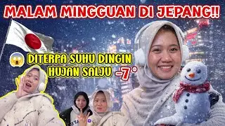 CULTURE SHOCK Jepang 😱‼️Tokyo Malam Mingguan Diterpa Hujan Salju