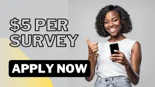 Online survey sites that pay you $5 per survey. How to make money online taking surveys#earnonline