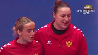 Women's HB. World Ch. The Netherlands & Germany 2025 - Quarterfinal. Norway vs. Montenegro