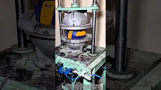 Work tool ball molding press machine for sports industry