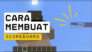Cara Membuat Scoreboard Simpel di Minecraft | MCPE Tutorial