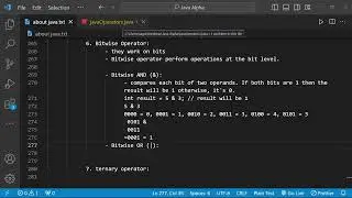 Understanding Java Bitwise and Ternary Operators: Explained with Examples