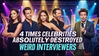 4 Times Celebrities Absolutely Destroyed Weird Interviewers