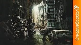 2050 Apocalypse - Speed art (#Photoshop) | CreativeStation