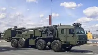 Russia's First Wheeled Howitzer 'Malva' to Appear at ARMY-2023