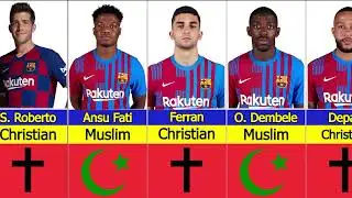 Barcelona players religion, Christian, Muslim