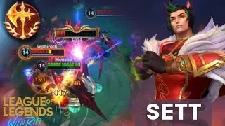 FIRECRACKER SETT JUNGLE GAMEPLAY IN SEASON 4 (BUILD & RUNES) | WILD RIFT