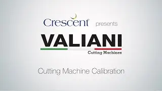 Valiani Calibration Video