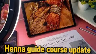Henna guide course update video|| henna course tamil|| hayana henna academy#mehndi #trending #henna 