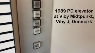 1989 PD elevator at Viby Midtpunkt, Viby J, Denmark
