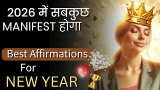 Completely Change Your Life In 2026 💫 | Best Affirmations For Positivity And Abundance In Hindi