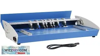 VEVOR Electric Creasing Machine 21 Inch Paper Creasing Scoring Machine 3 in