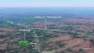 Catskills homesite properties for sale. Flyover of 9 lots adjacent to conservation lands.
