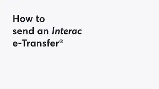 How to Send an Interac e-Transfer with your PC Money Account | PC Financial