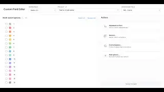 Asana CF Bulk Editor - How to use [no sound]