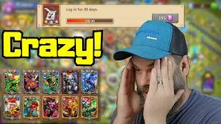 15 Day old Account is INSANE! Castle Clash