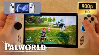 ASUS ROG Ally | Palworld | 900p | Medium settings