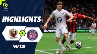 OGC NICE - TOULOUSE (0-1) - Highlights - (FC24 2023/24)