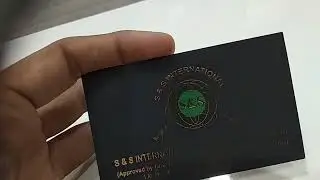 📌🔥 500 Card Gold Foil 🔥Velvet Touch Lamination Visiting Card Printing /500 UV Card Velvet Lamination