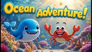 Ocean Friendship Story for Kids 🐳🦀 | mimimoonz