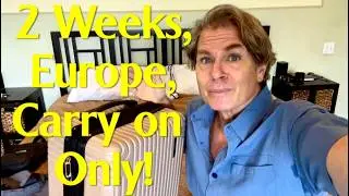 Packing Carry On Only for 2 Summer Weeks in Europe! #travel #summer #vacation #packing