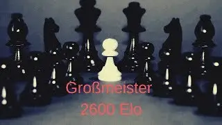 Erste Partie gegen Schachgro&szlig;meister!