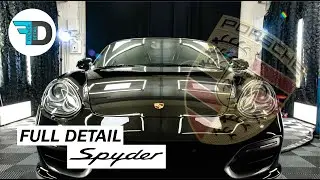PORSCHE BOXSTER SPYDER FULL DETAIL +++