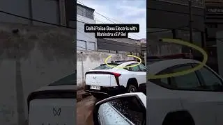 Mahindra xev 9e Joins Police Force  New Indian Police Patrol Car 2025 #mahindraxev9e #xev9epoilcecar