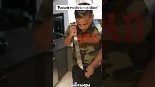 fanum vs chris 👀😤  #youtubeshorts #amp #funny #fanum #elfanum #fanumtax