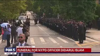 Funeral held for NYPD Det. Didarul Islam, one of four killed in Midtown shooting