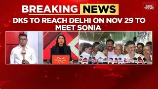 Karnataka CM Crisis: AICC to Decide Before Dec 1, DK Shivakumar Seeks Meeting With Sonia Gandhi