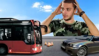 ZAJ*BANO JE VOZITI NA LEVOJ STRANI ?! *zamalo udes*