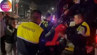 Polic&iacute;a de CDMX para en seco rodada de motociclistas