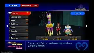 Kingdom Hearts: Dream Drop Distance (HD) Playthrough: Level up (Continues) Sora