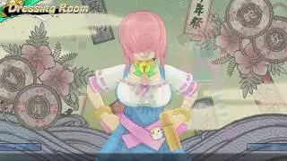 Shinobi TENSHIN, Hikage FTW. Hard mode. Custom outfits. Levelling the girls