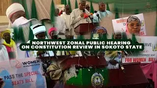NORTHWEST ZONAL PUBLIC HEARING ON THE 1999 CONSTITUTION REVIEW 