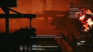 weird message when i fought mechs about radio chatter in innards