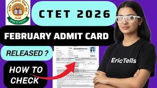 ctet 2026 admit card | central teacher eligibility test hall ticket 2026