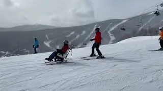 Tetra Ski at Stowe, Feb 14, 2022