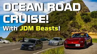 JDM Beasts BOOLING up the Great Ocean Road! - EXCEED LIMITS CRUISE