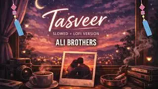 Tasveer (Slowed & Lofi) | Ali Brothers | Relaxing Beats