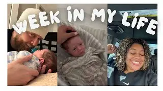 WEEK IN MY LIFE| NEW HAIR, ONE MONTH OLD, OKC TRIP, FAMILY TIME