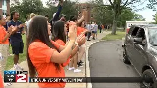 Utica University Move-In Day