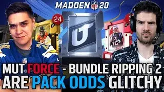 Are the New Pack Odds Glitchy?? $100 Bundle Ripping 2!! | Madden 20 Ultimate Team