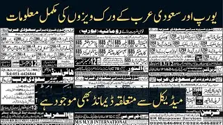 Pakistan Job Opportunities 2024: Latest Vacancies in Europe, Saudi Arabia & More